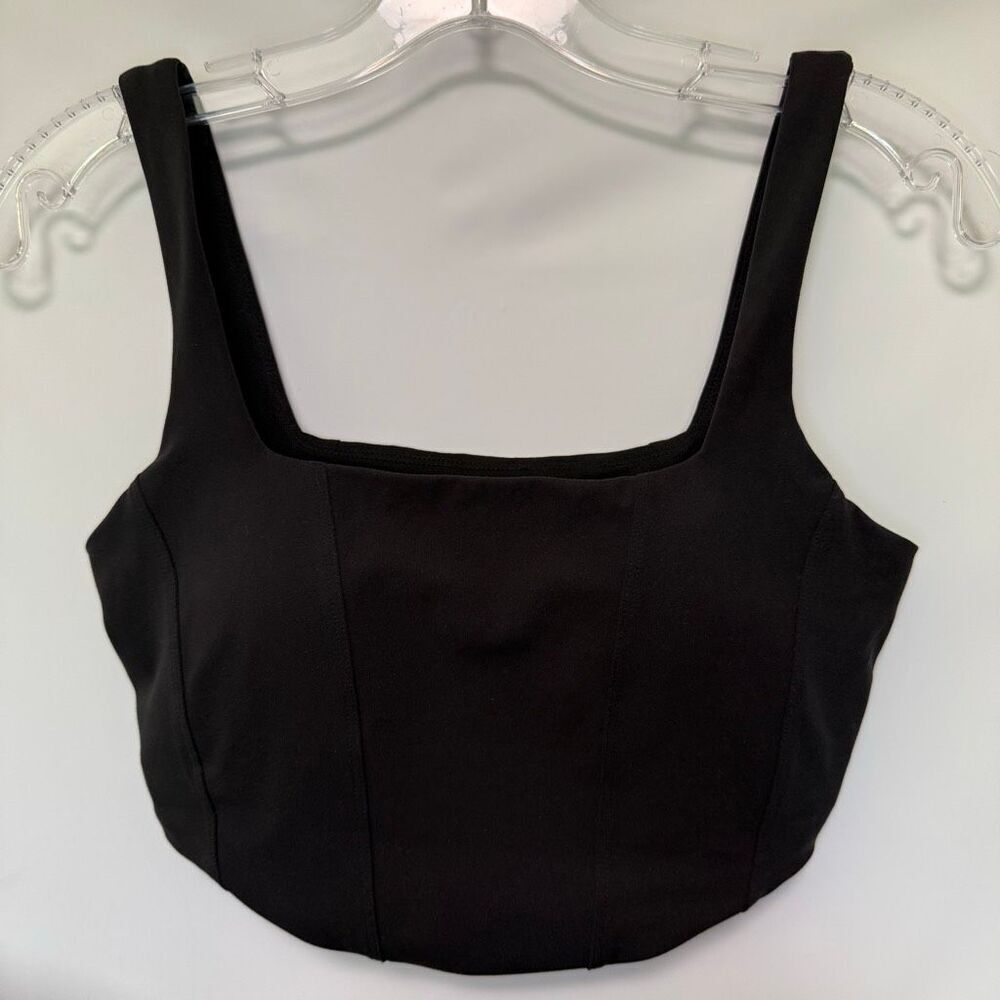 All in motion Women black padded sport bra size small